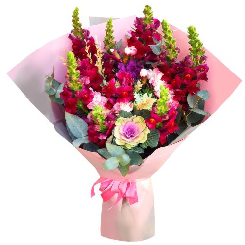 Цветочный букет «Огненный вихрь»