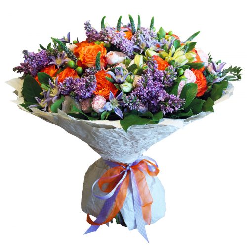 Цветочный букет «Ароматный вихрь»