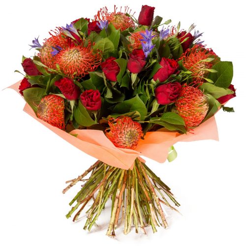 Флористический букет «Лунная фантазия»