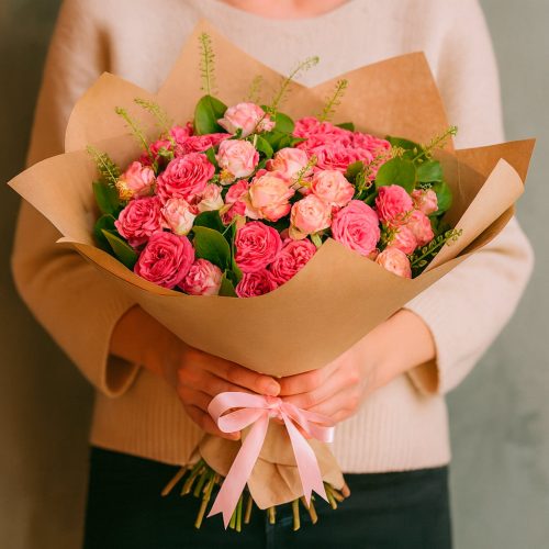 Букет «Малиновые сны»