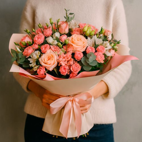 Флористический букет «Очарование»