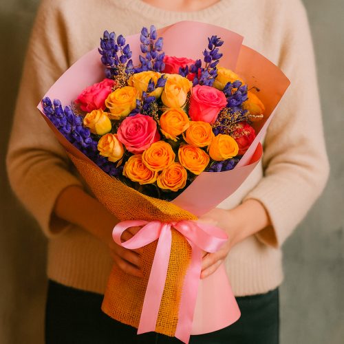 Букет «Синяя Луна»