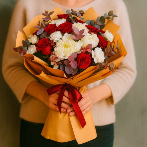 Букет цветов «Чудесный момент»