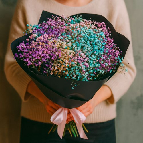 Букет цветов «Сумеречная магия»