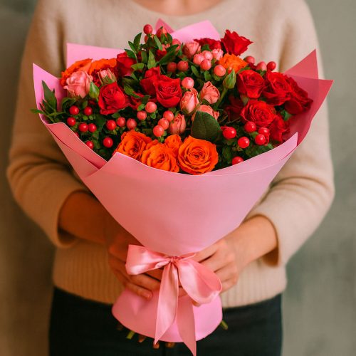 Букет цветов «Цветочное вдохновение»