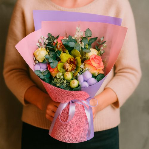 Букет цветов «Вкус»