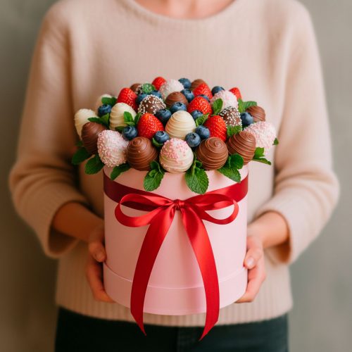 Фруктовая коробка «Ягодное наслаждение»