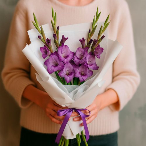 Монобукет «Фиолетовая магия»