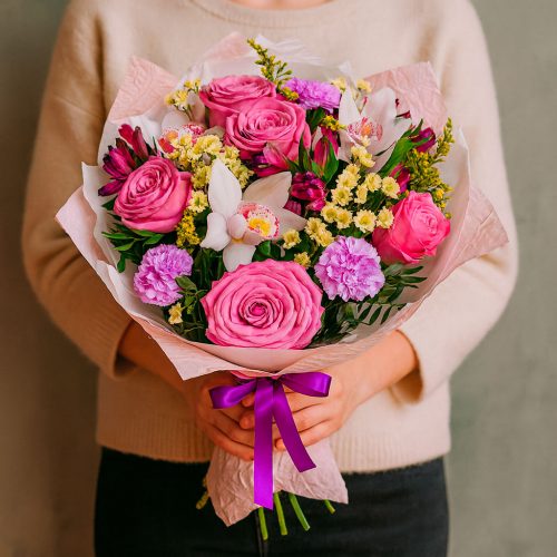 Цветочный букет «Осенний вальс»